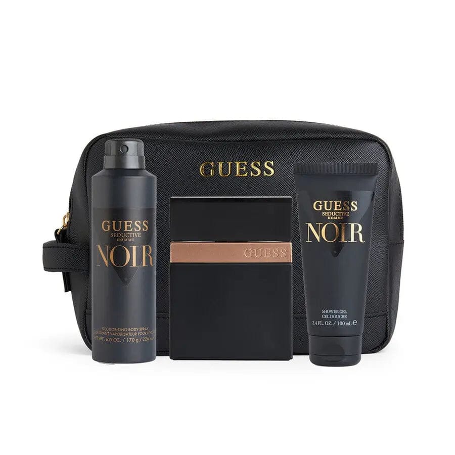 Guess Seductive Homme Noir Men's 4Pc Gift Set EDT.