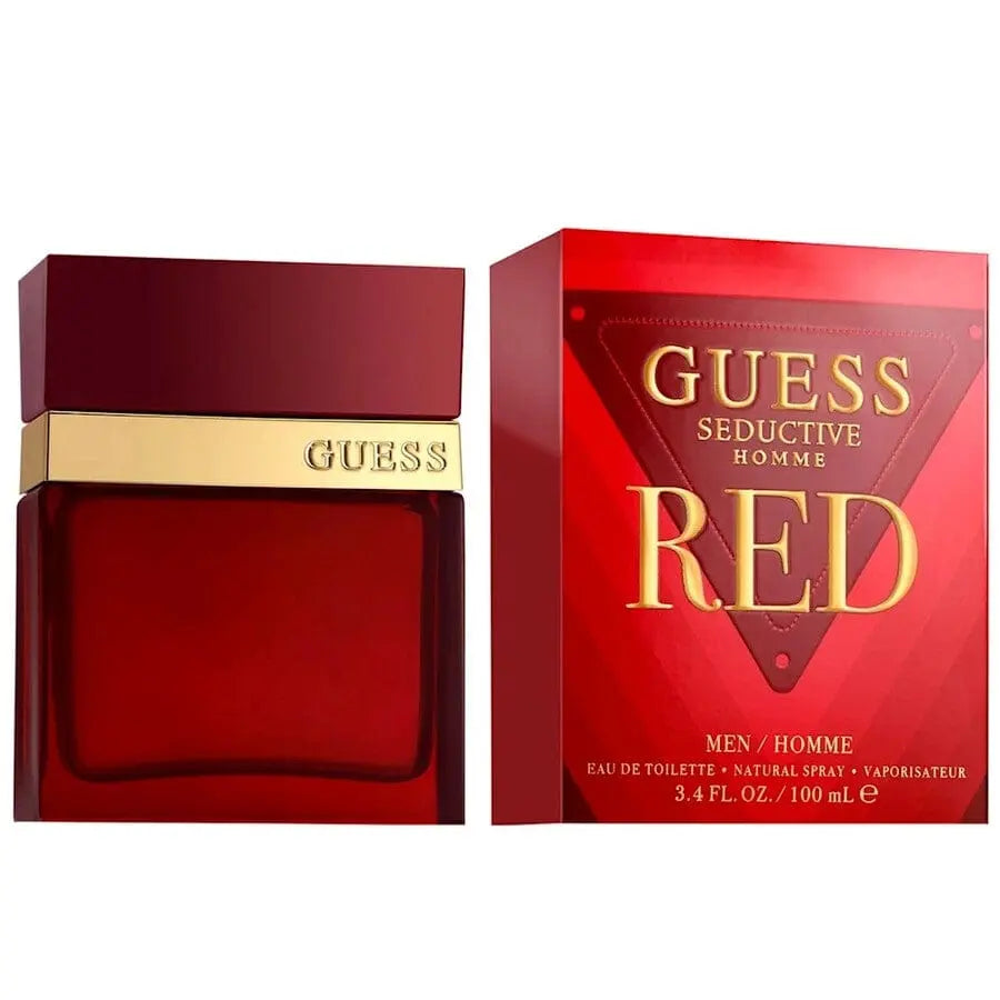 Seductive Red By Guess - For Men 3.4oz Eau De Toilette.
