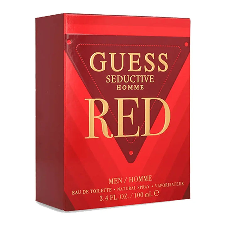 Seductive Red By Guess - For Men 3.4oz Eau De Toilette.