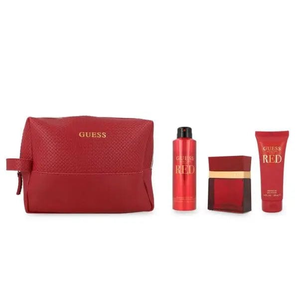Seductive Red By Guess – For Men 4Pcs Gift Set EDT.