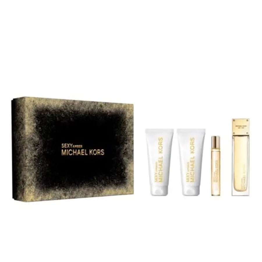 Sexy Amber 4-Piece Set By Michael Kors For Women 3.4oz EDP Spray