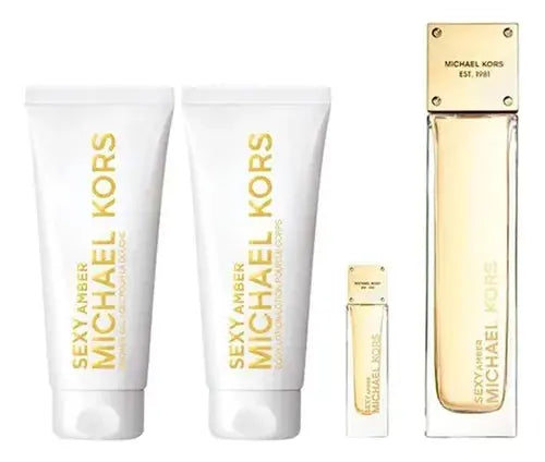 Sexy Amber by Michel Kors 3Pcs Set for Women EDP Spray Michael Kors