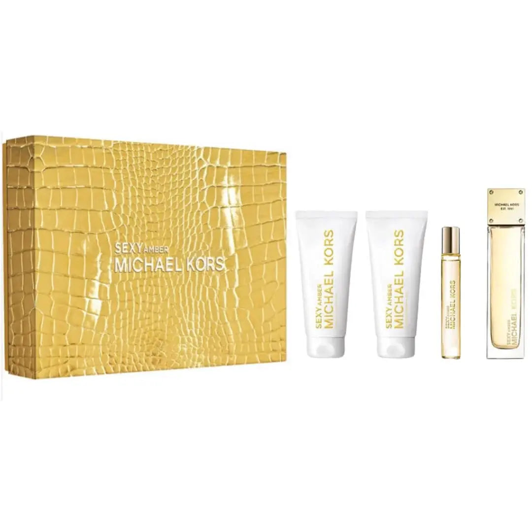 Sexy Amber by Michel Kors 3Pcs Set for Women EDP Spray Michael Kors