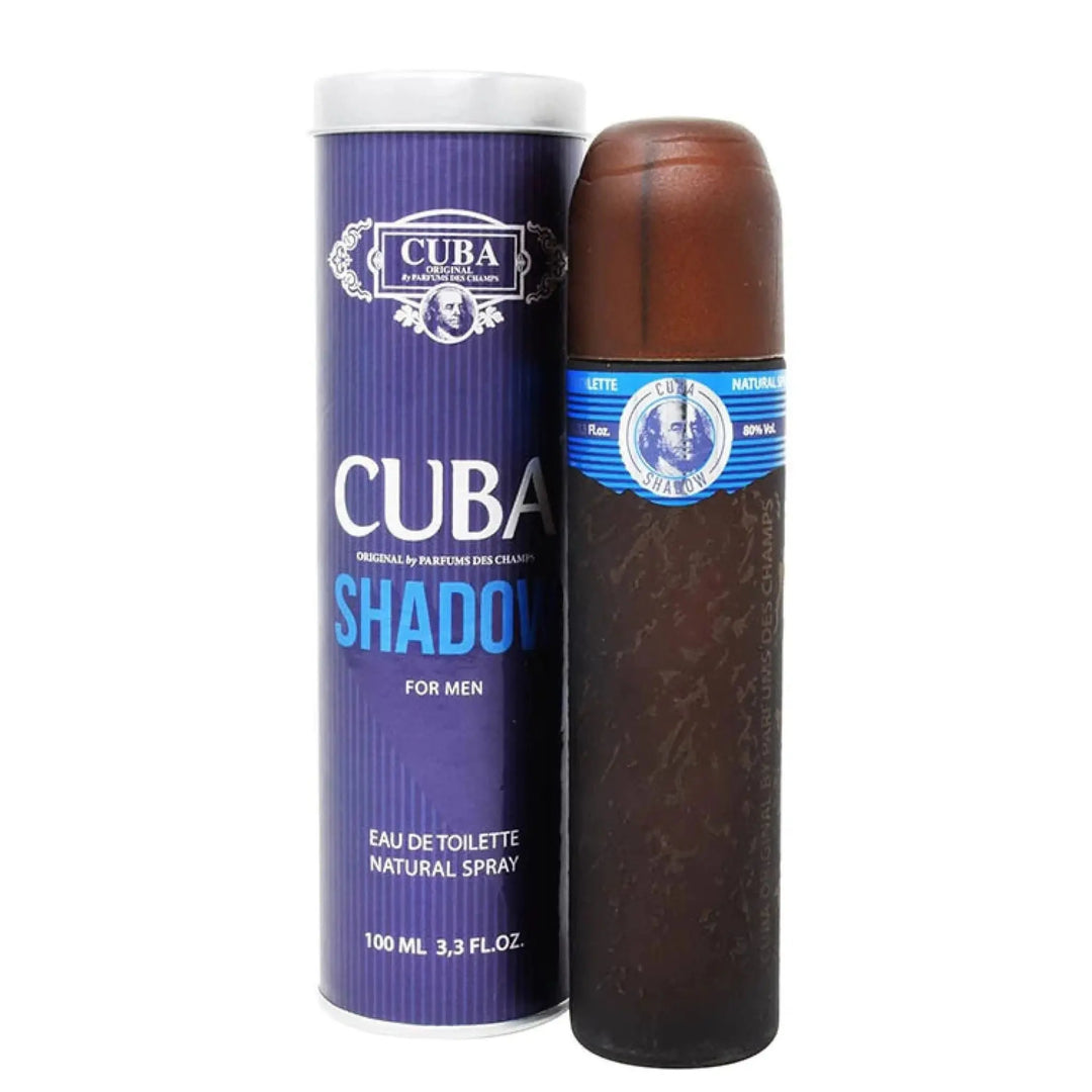 Shadow By Cuba 3.4oz For Men EDT Spray