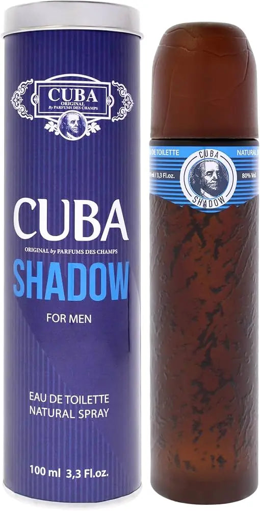 Cuba Shadow for Men 3.4oz EDT perfume bottle