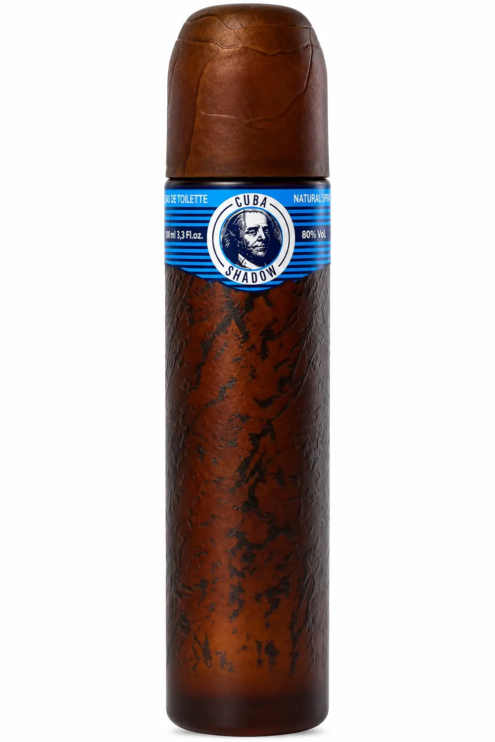 Cuba Shadow for Men 3.4oz EDT bottle detail