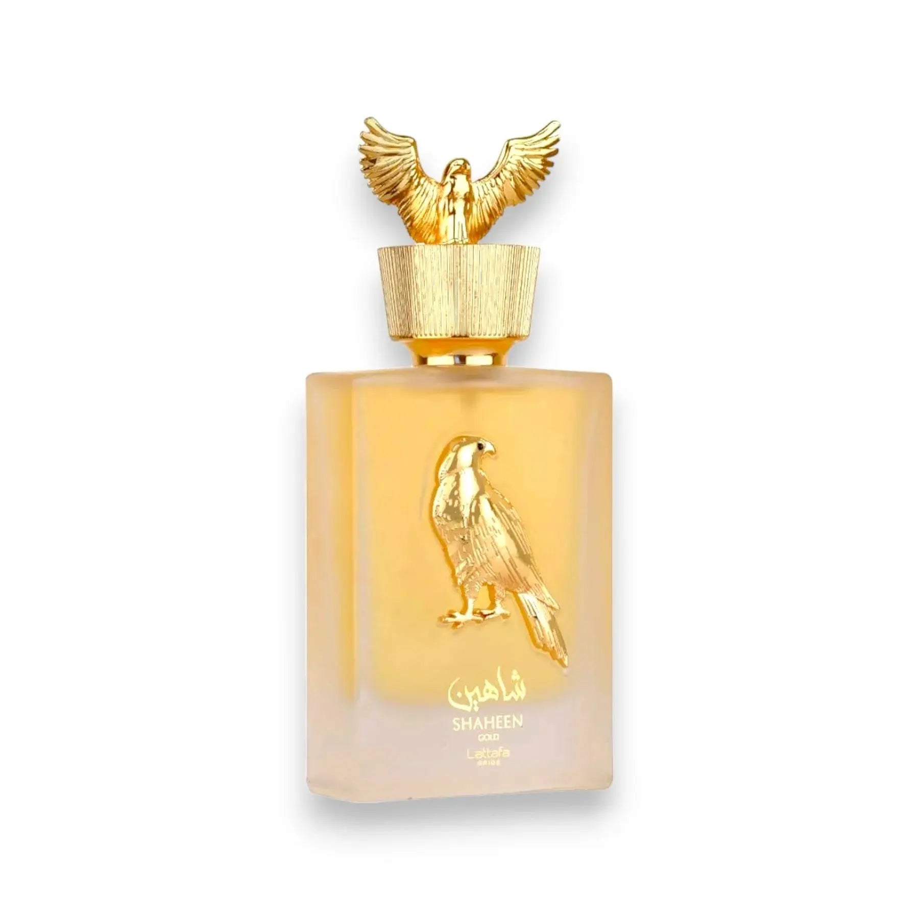 Shaheen Gold by Lattafa for Women 3.4oz EDP perfume bottle