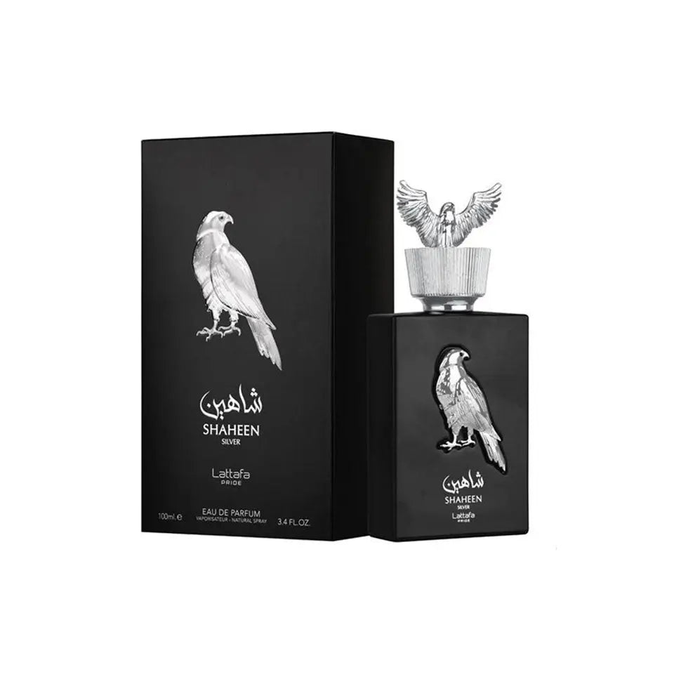Shaheen Silver By Lattafa For Unisex 3.4oz EDP Spray