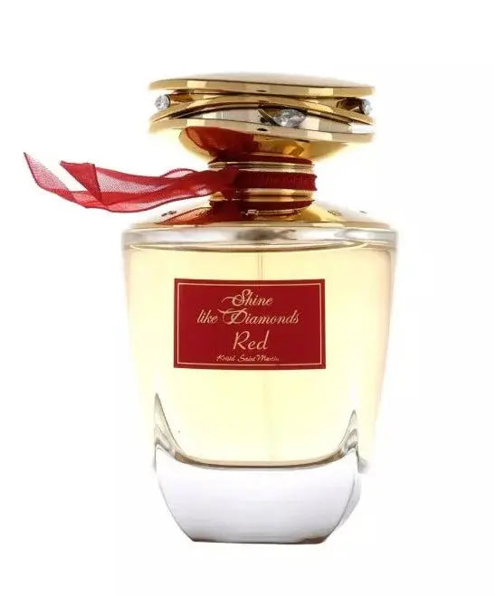 Shine Like Diamonds Red by Kristel Saint Martin for Women 3.3oz EDP perfume bottle