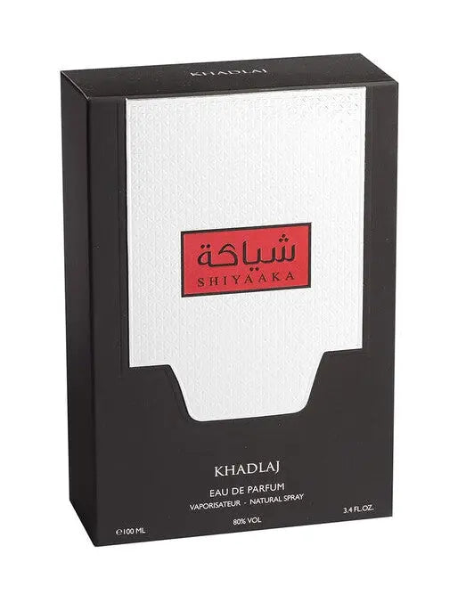 Shiyaaka Silver by Khadlaj original box 3.4oz Eau de Parfum