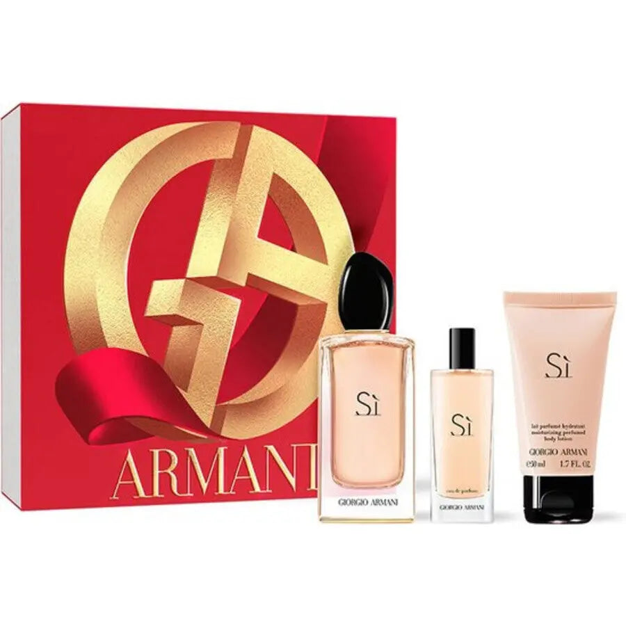 Si By Giorgio Armani For Women 3Pcs Set EDP Spray Giorgio Armani