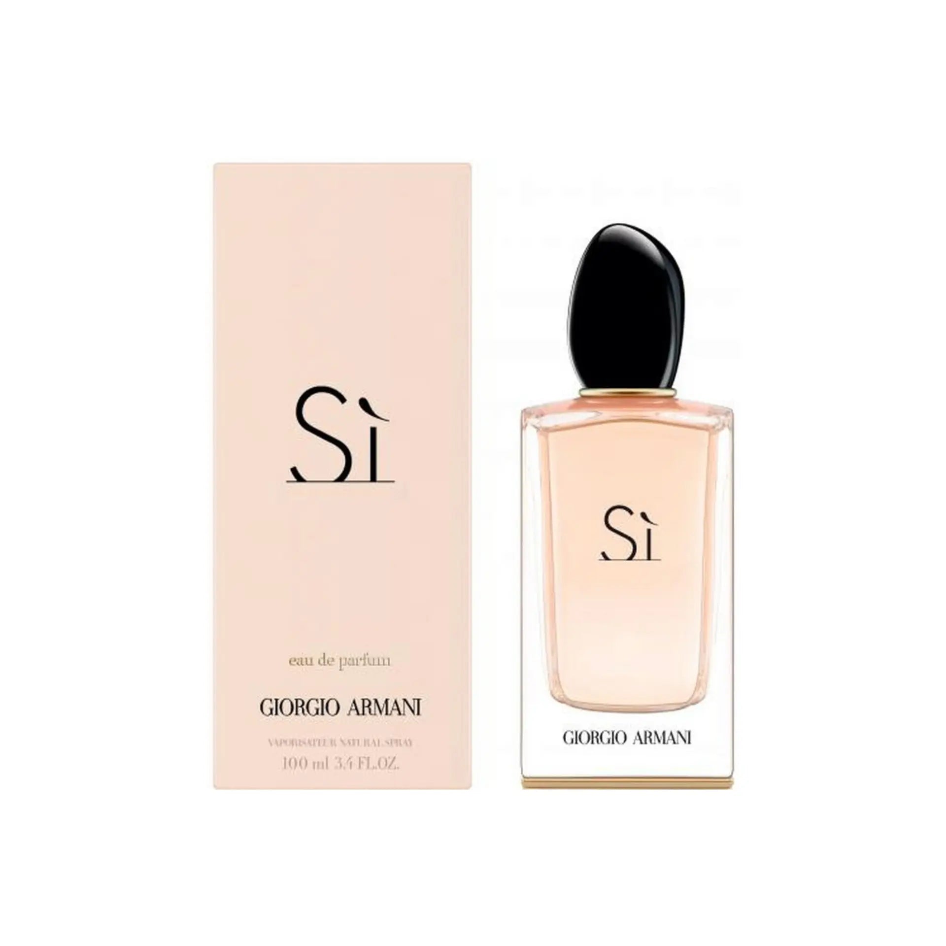 Si by Giorgio Armani for Women 5.0oz EDP perfume bottle
