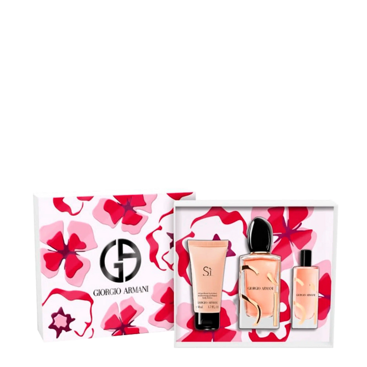 Si Intense By Giorgio Armani For Women 3Pcs Set EDP Spray Giorgio Armani