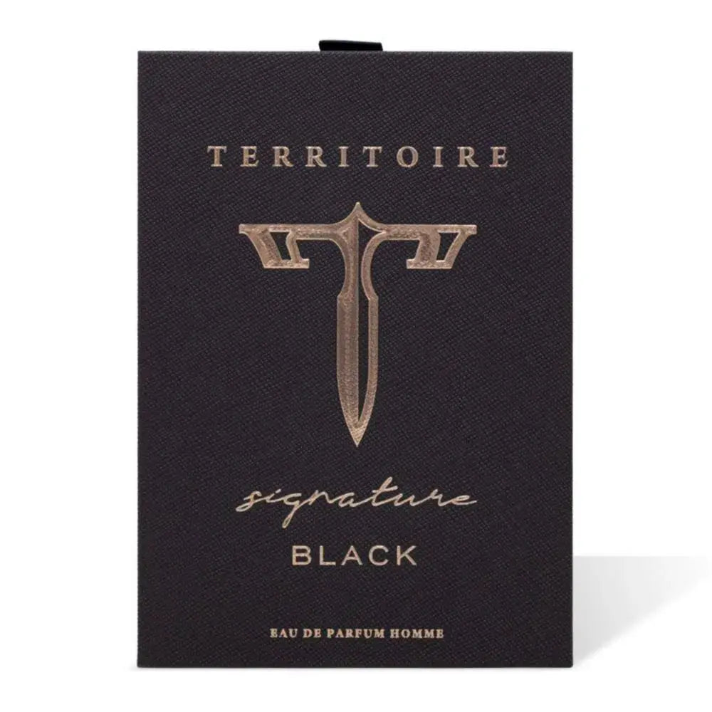 Signature Black by Territoire original box 3.4oz Eau de Parfum for men