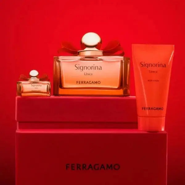 Signorina by Salvatore Ferragamo original 3 piece gift set 
