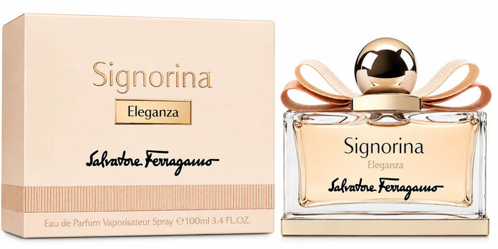 Signorina Eleganza by Salvatore Ferragamo Women 1.7oz EDP perfume bottle