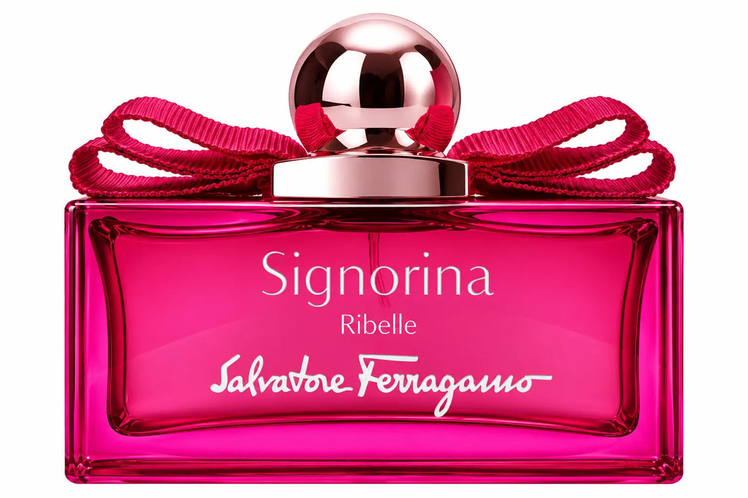 Signorina Ribelle by Salvatore Ferragamo 1.7oz EDP bottle detail