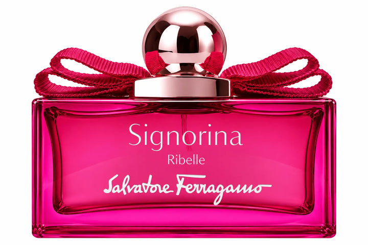 Signorina Ribelle by Salvatore Ferragamo 1.7oz EDP bottle detail