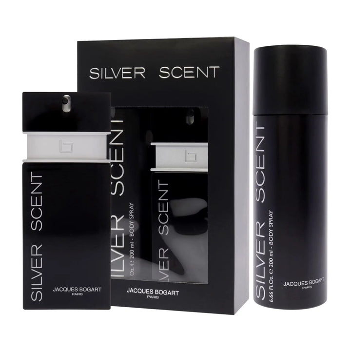 Silver Scent 2-Piece Set By Jacques Bogart For Men 3.3oz EDT Spray