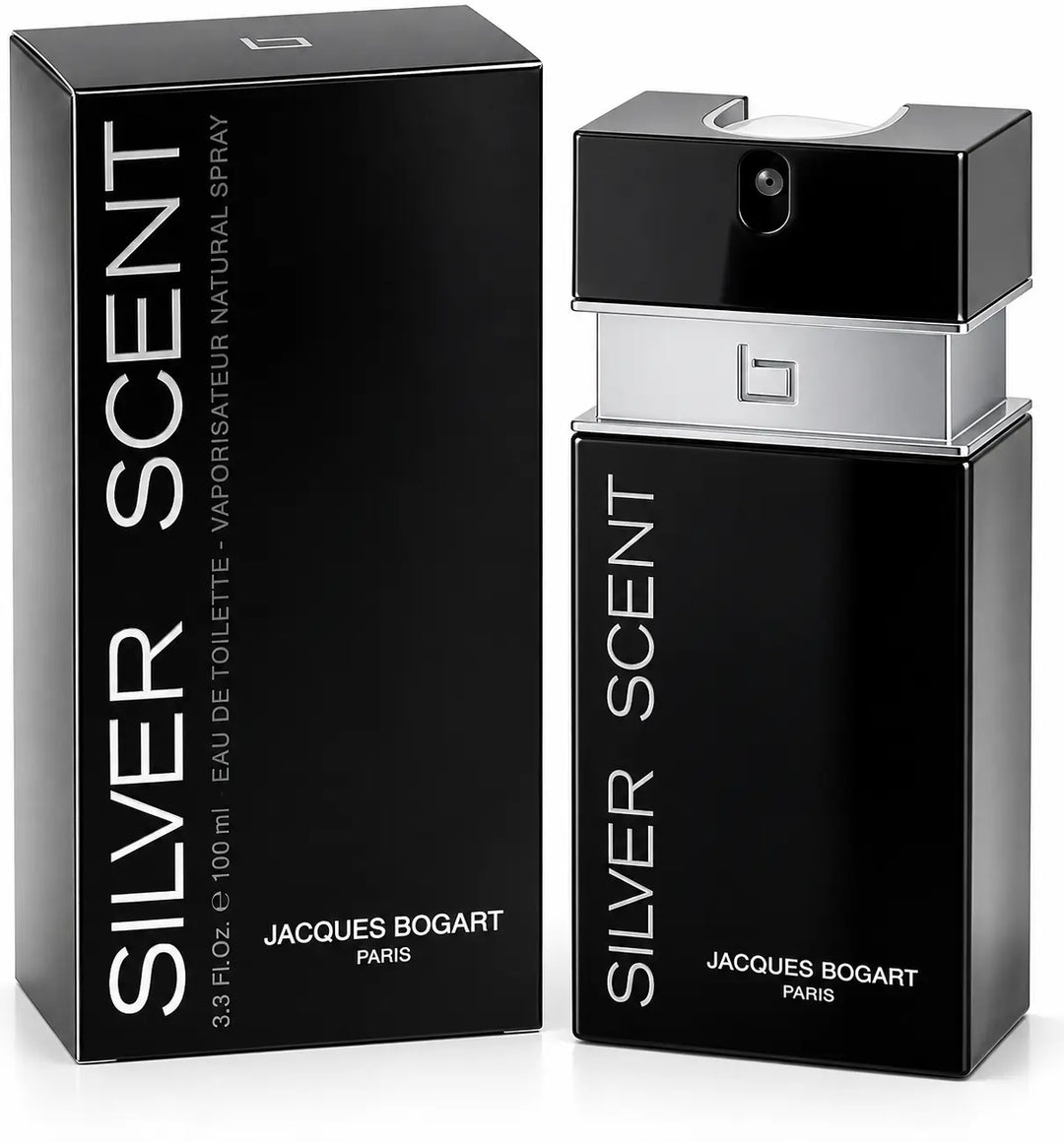 Silver Scent by Jacques Bogart for Men 3.3oz EDT perfume bottle