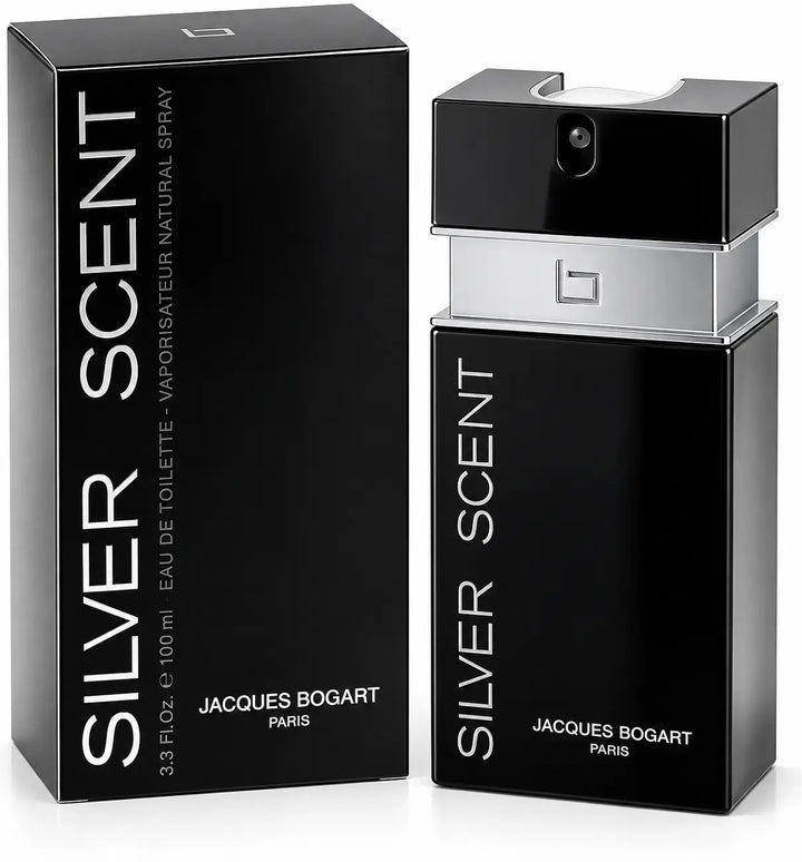 Silver Scent by Jacques Bogart for Men 3.3oz EDT perfume bottle