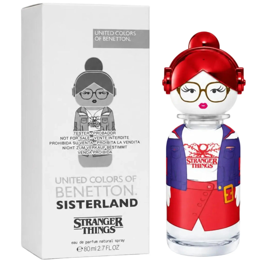 Sisterland Stranger Things Tester By Benetton 2.7oz For Women EDP Tester Spray