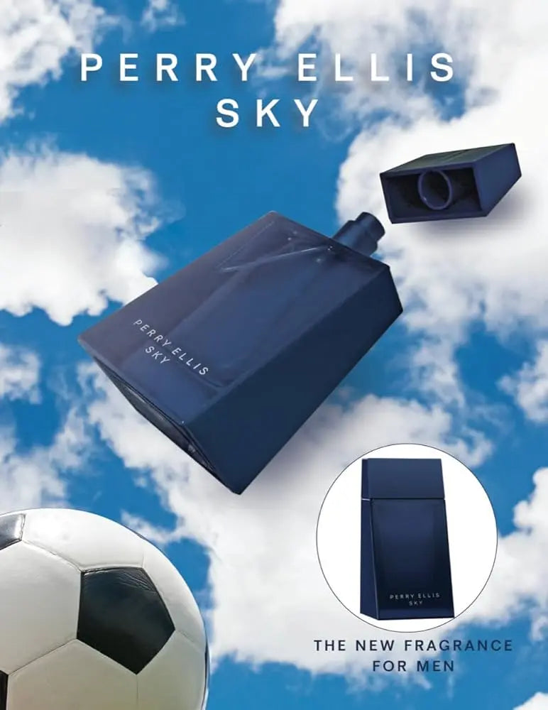 Sky By Perry Ellis For Men 3.4oz EDT Spray Perry Ellis