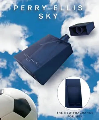 Sky By Perry Ellis For Men 4Pcs Set EDT Spray Perry Ellis