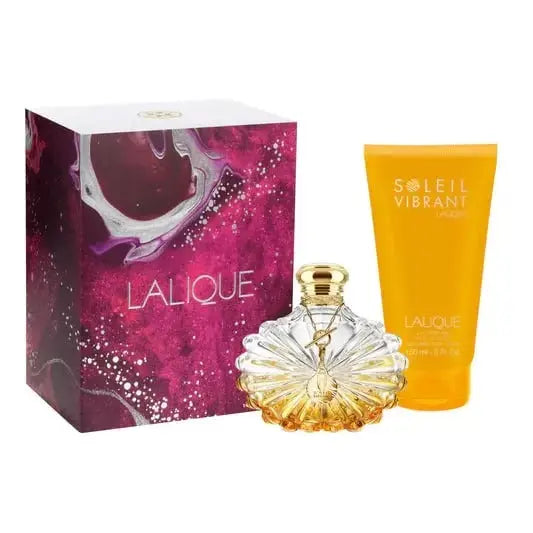 Soleil Vibrant 2-Piece Set By Lalique For Women 3.3oz EDP Spray