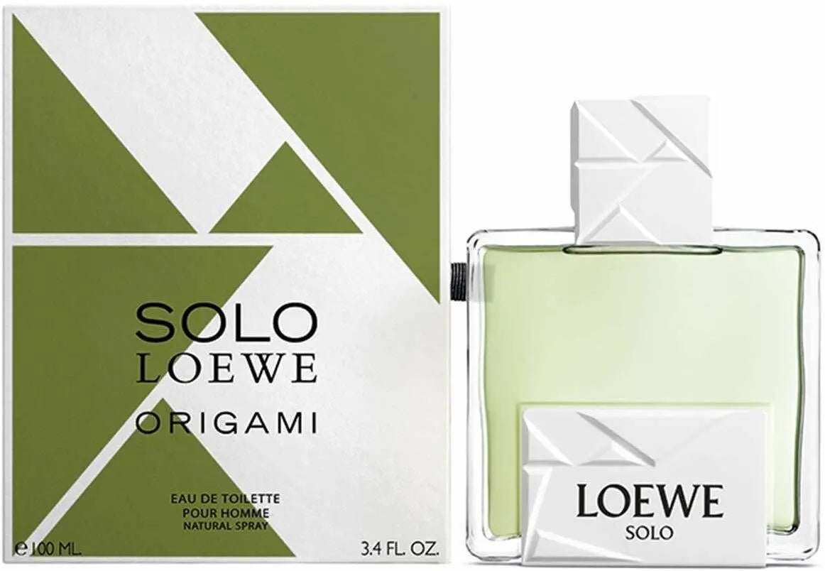 Solo Origami By Loewe For Men 3.4oz EDT Spray Loewe