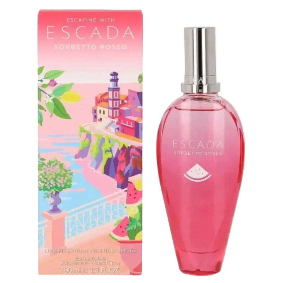 Sorbetto Rosso By Escada 3.3oz For Women EDT Spray