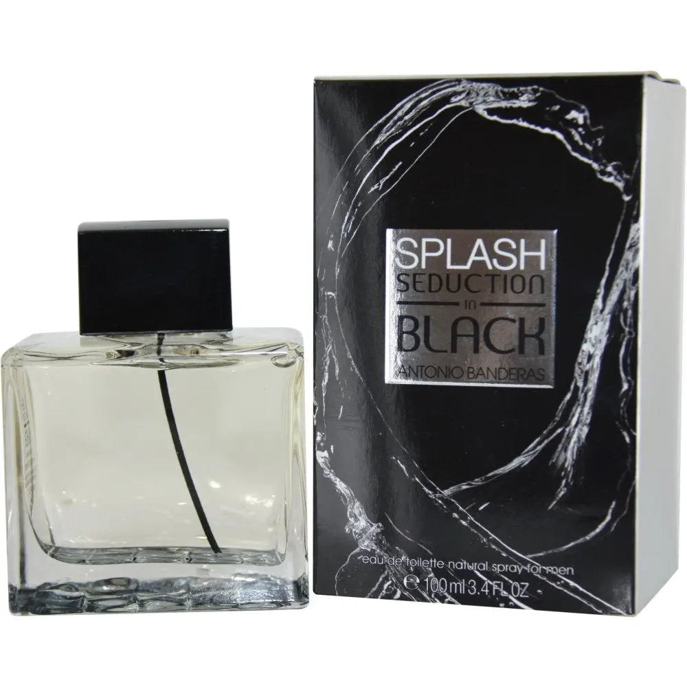 Splash Seduction In Black By Antonio Banderas For Men 3.4oz EDT Spray Antonio Banderas