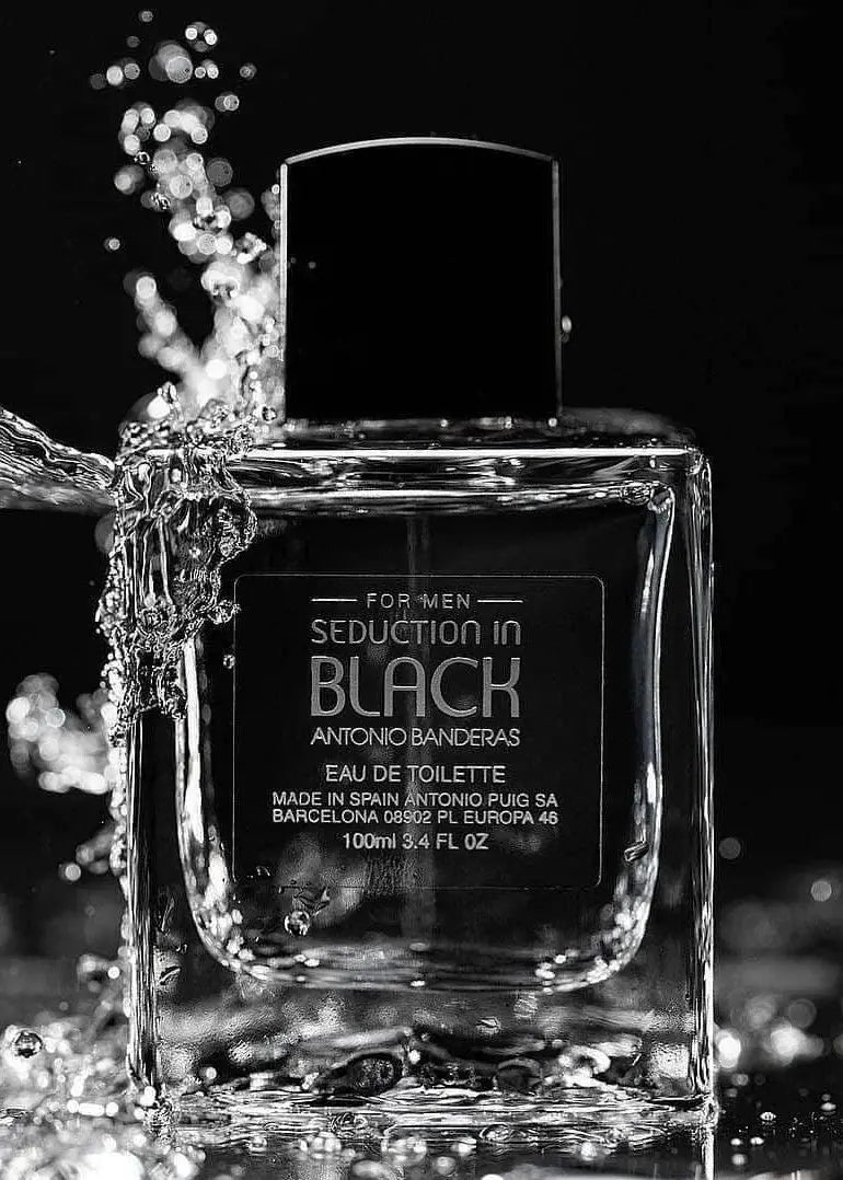 Splash Seduction In Black By Antonio Banderas For Men 3.4oz EDT Spray Antonio Banderas