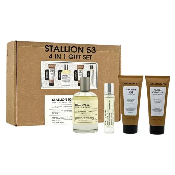 Stallion 53 by Emper 4 in 1 Gift Set 3.3oz Unisex EDP Spray