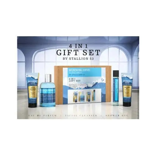 Stallion 53 Morning Dive 4-Piece Set By Emper For Unisex 3.4oz EDP Spray