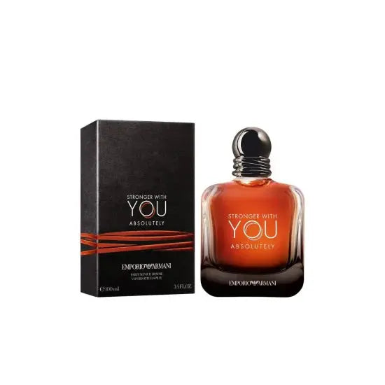 Stronger With You Absolutely By Giorgio Armani – For Men 3.4oz EDP.
