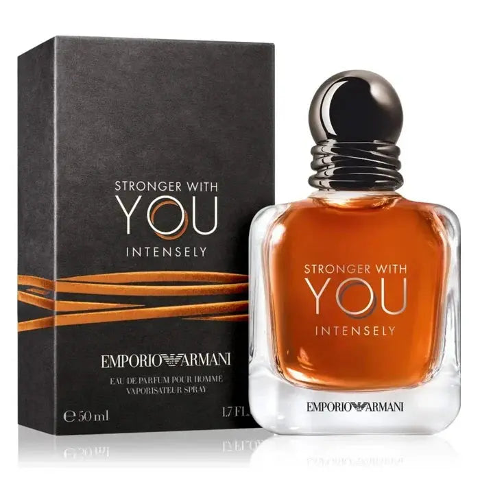 Stronger With You Intensely By Armani 1.6oz For Men EDP Spray