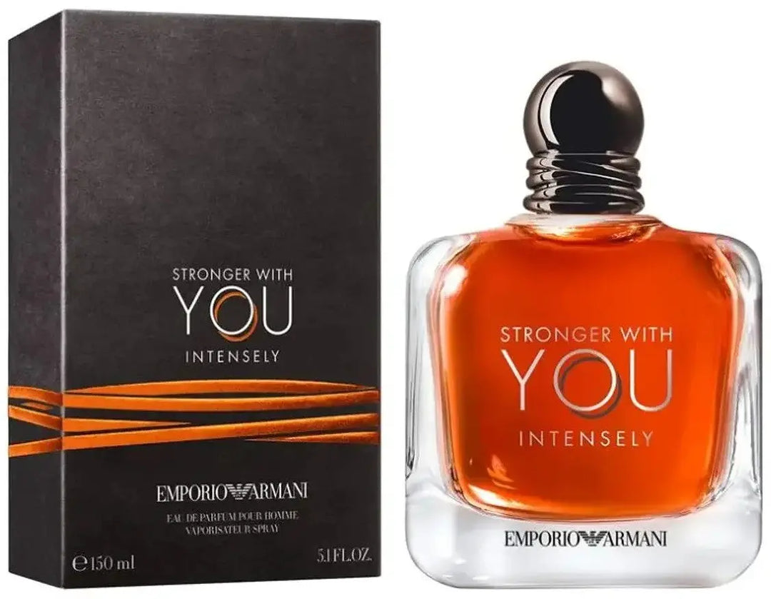 Stronger With You Intensely By Giorgio Armani 5.0oz For Men EDP Spray