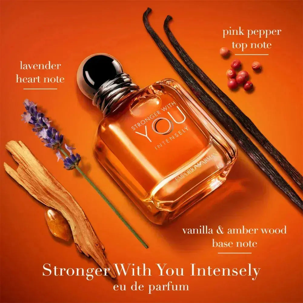 Stronger With You Intensely by Giorgio Armani Men 2pc set fragrance
