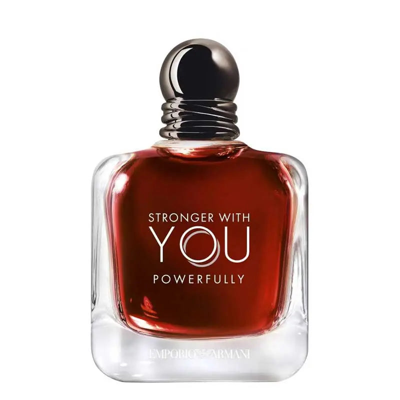 Giorgio Armani Stronger With You Powerfully 3.3oz EDP bottle detail