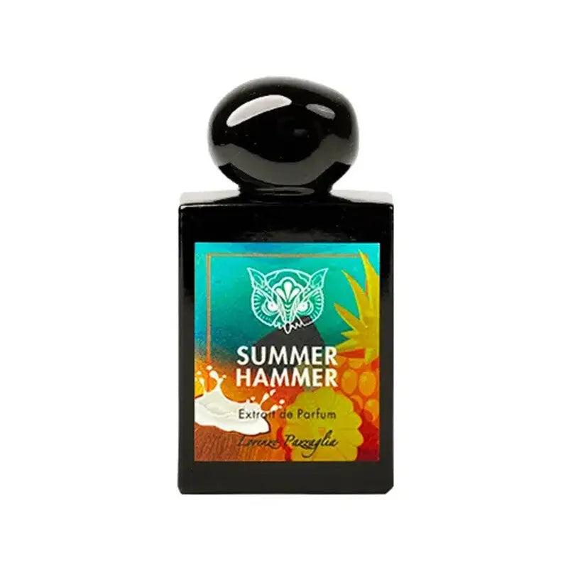 Summer Hammer by Lorenzo Pazzaglia 1.7oz Parfum bottle detail