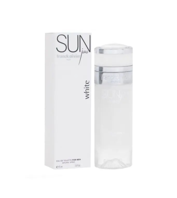 Sun Java White By Franck Olivier For Men 2.5 oz EDT Spray - perfumesandrea
