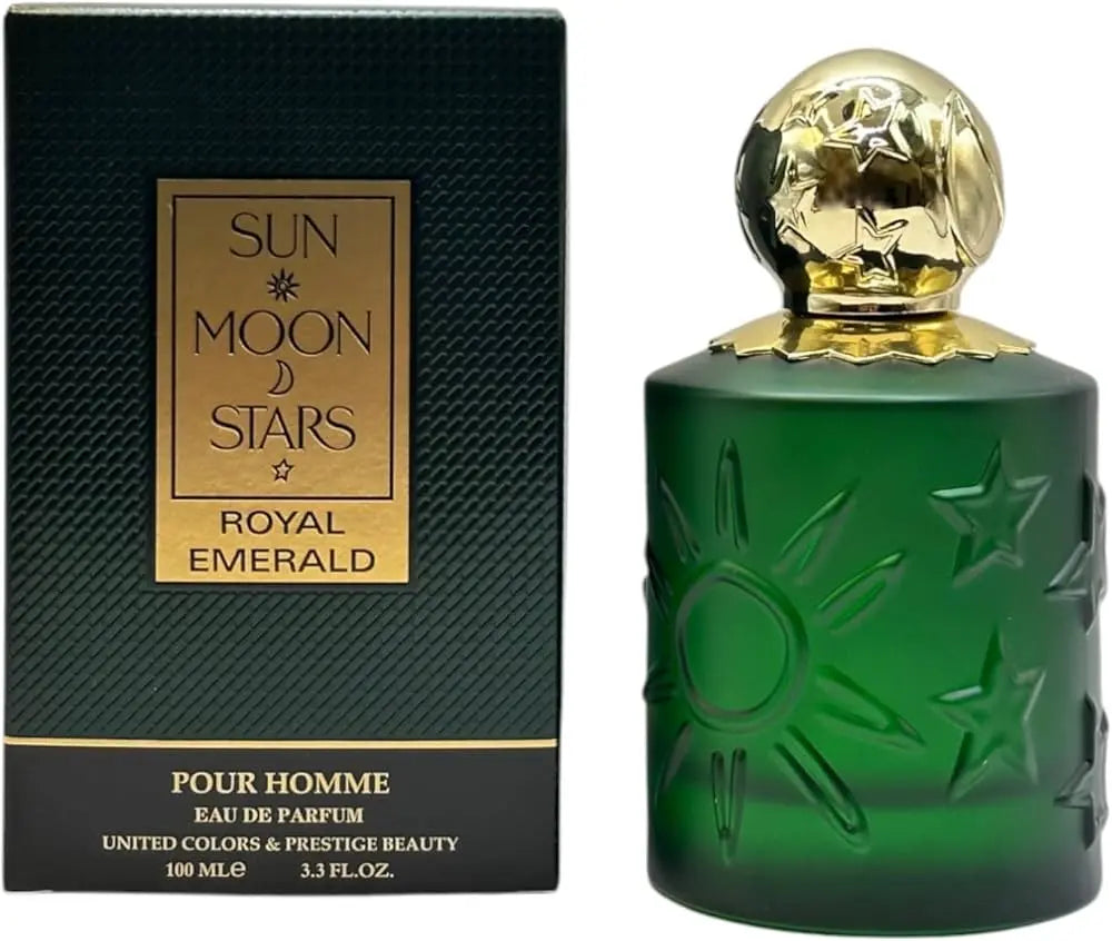 Sun Moon Stars Royal Emerald By United Colors For Men 3.3oz EDP Spray