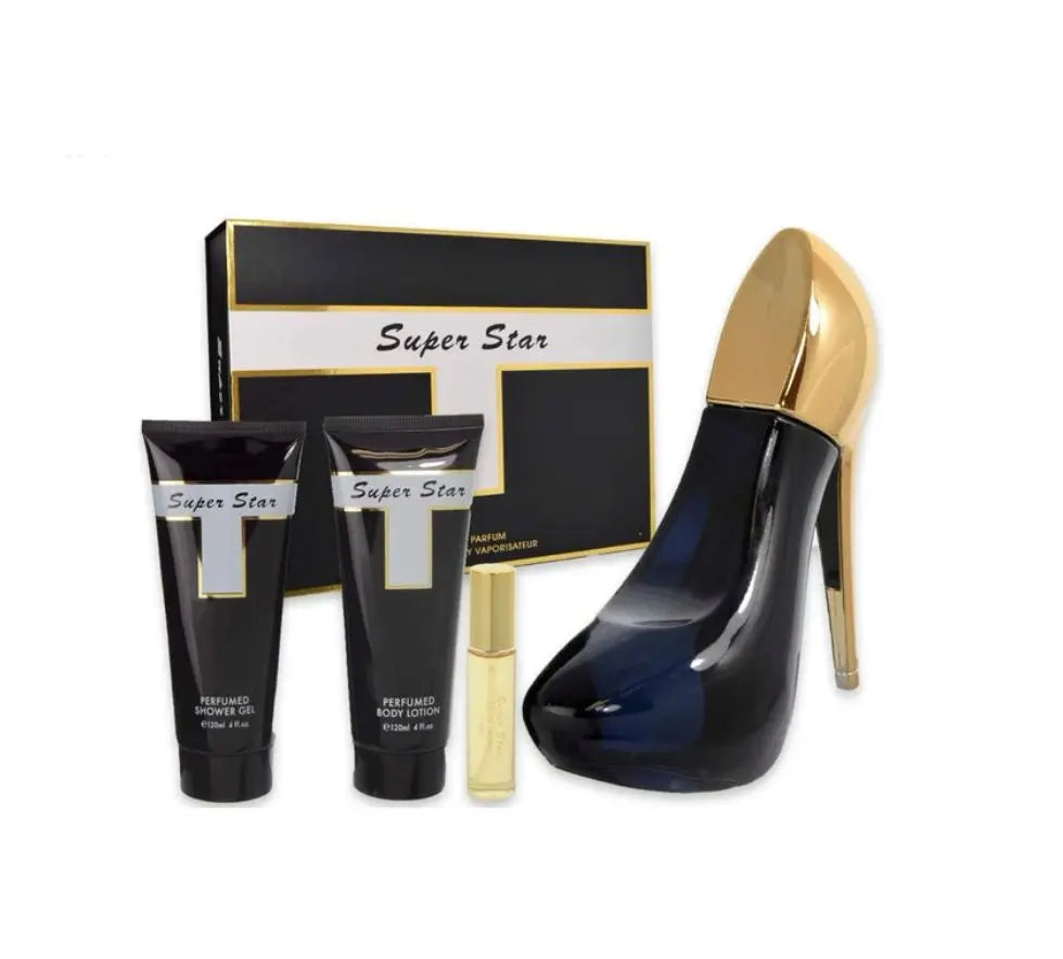 Super Star By Tiverton 4pc Gift Set For Women - perfumesandrea