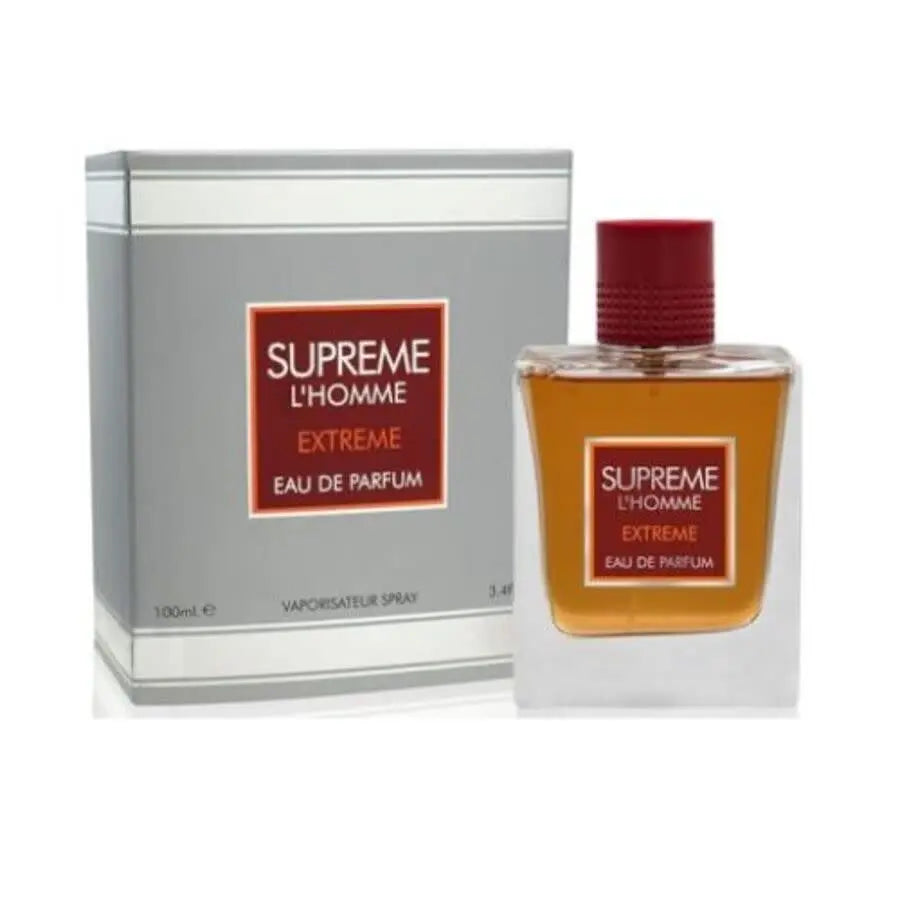 Supreme L'homme Extreme By Fragrance World For Men 3.4 Oz EDT Spray - perfumesandrea