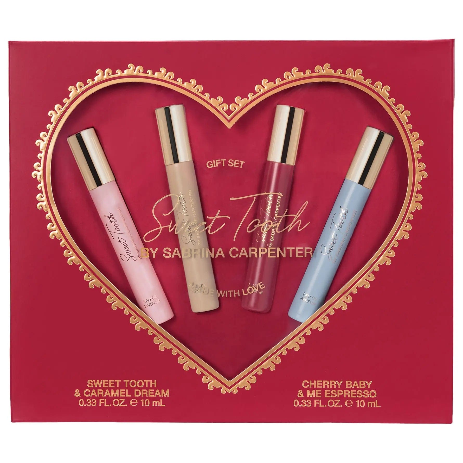 Sweet Tooth by Sabrina Carpenter - Women's 4Pcs Gift Set EDP.
