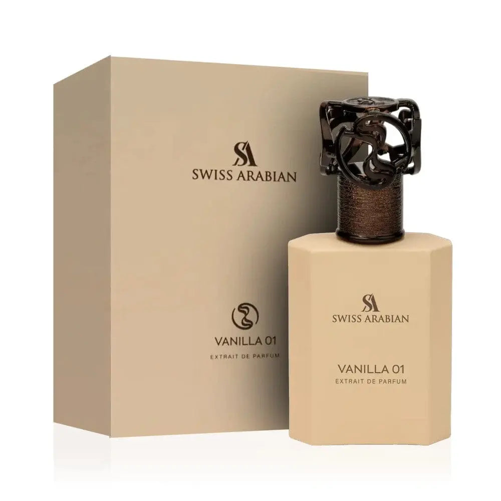 Vanilla 01 by Swiss Arabian original box 1.7oz Eau de Parfum