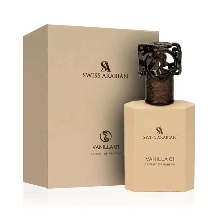Vanilla 01 by Swiss Arabian original box 1.7oz Eau de Parfum
