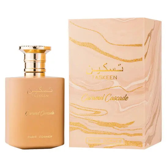 Taskeen Caramel Cascade By Paris Corner For Unisex 3.4oz EDP Spray