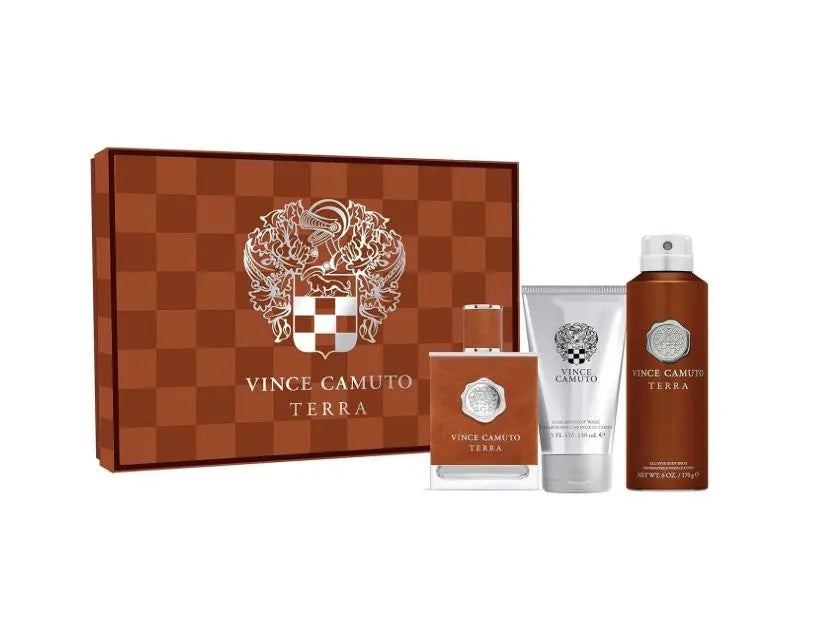 Terra By Vince Camuto For Men (3pc Gift Set) - perfumesandrea